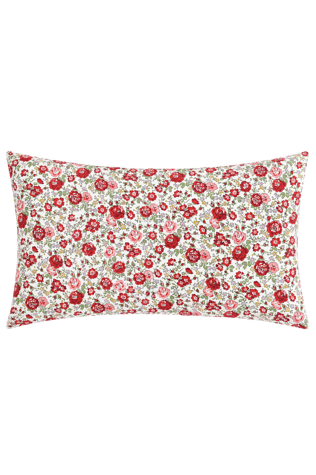Housewife Pillowcase made with Liberty Fabric FELICITE RED