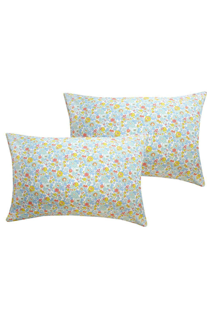 Pillowcase made with Liberty Fabric BETSY SAGE - Coco & Wolf