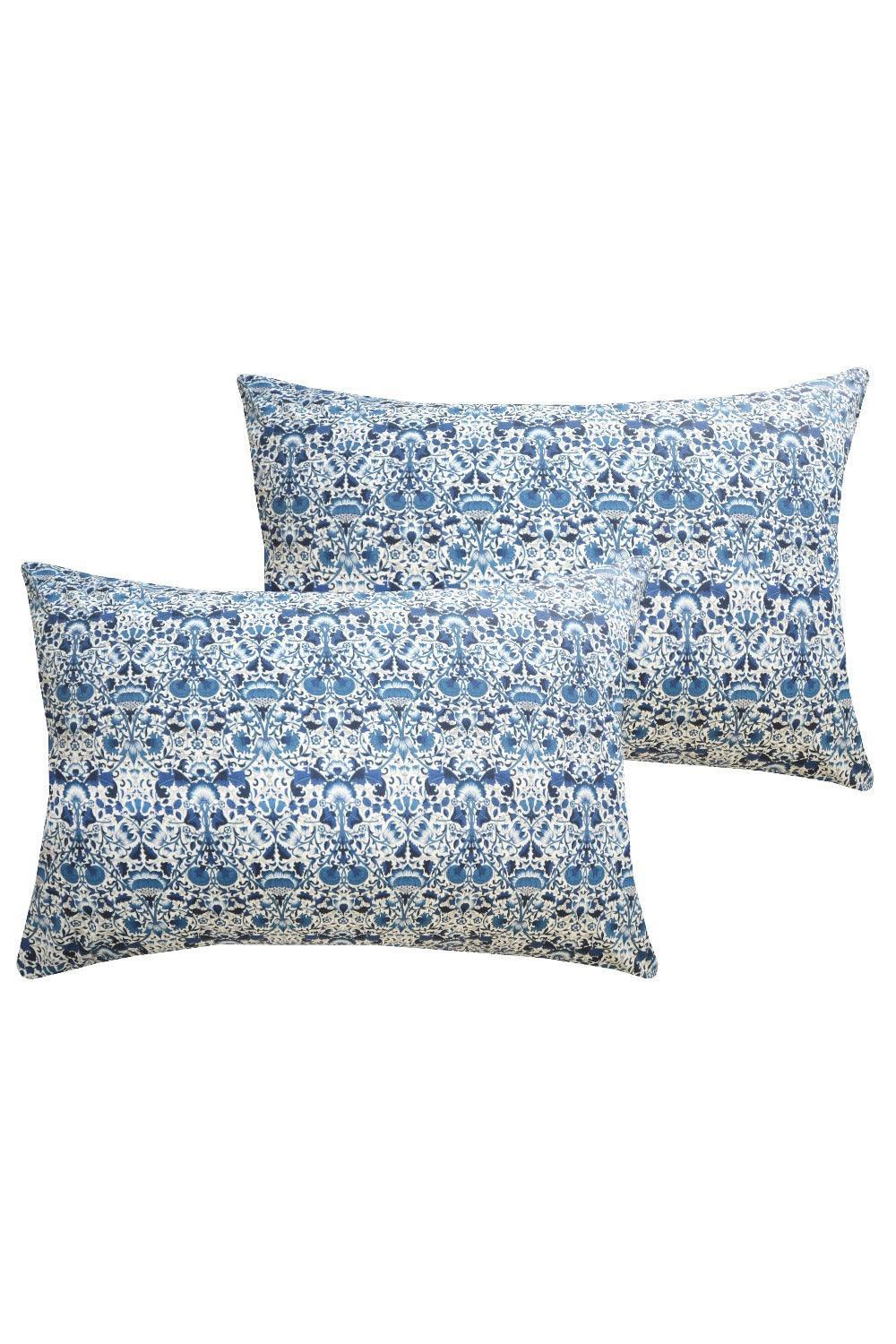 Pillowcase made with Liberty Fabric LODDEN - Coco & Wolf