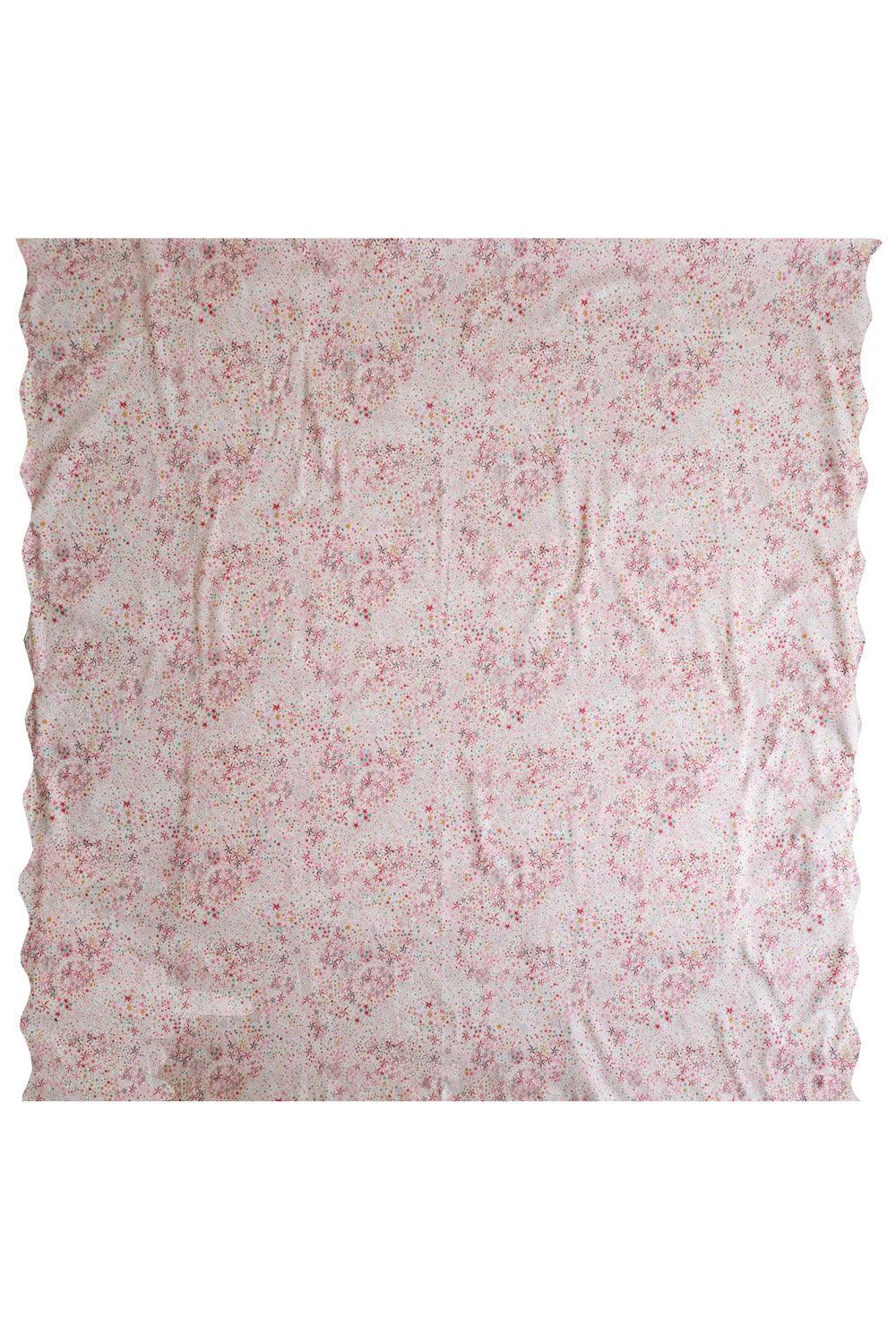 Reversible Wavy Tablecloth made with Liberty Fabric ADELAJDA'S WISH & WILTSHIRE STAR - Coco & Wolf