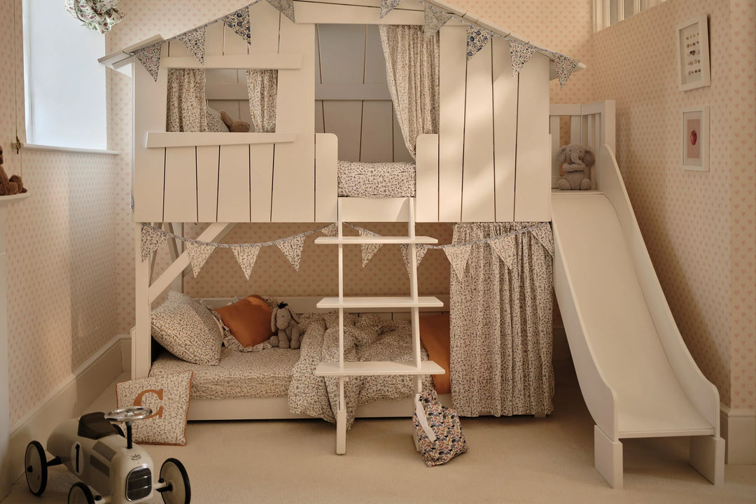 Ruffle Cushion made with Linen Liberty Fabric Turmeric and Theo Green - Coco & Wolf