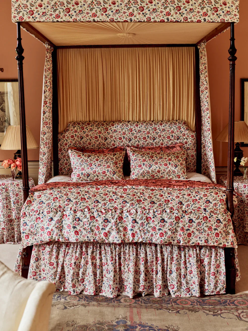 Ultimate Bedding Set made with Liberty Fabric EVA BELLE