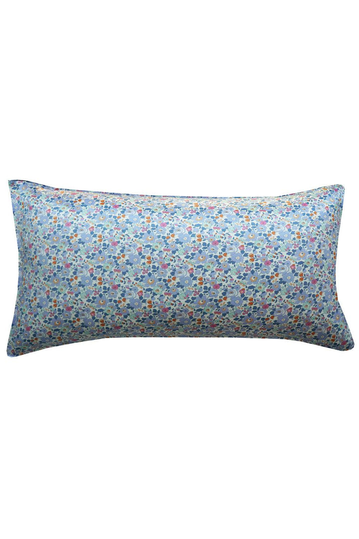 Silk Pillowcase made with Liberty Fabric BETSY LAVENDER