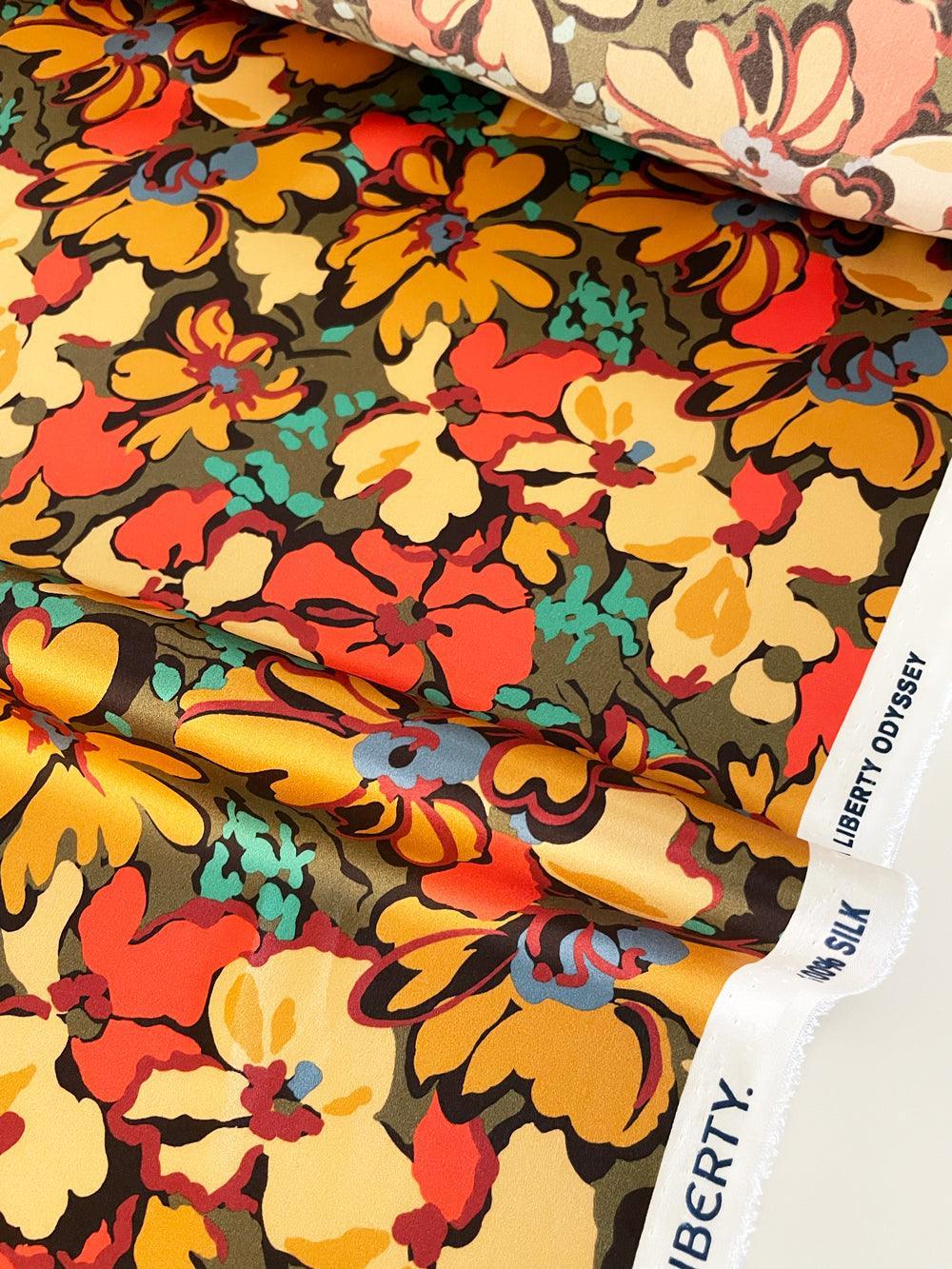 Silk Pillowcases made with Liberty Fabric ALISON LEWIS - Coco & Wolf