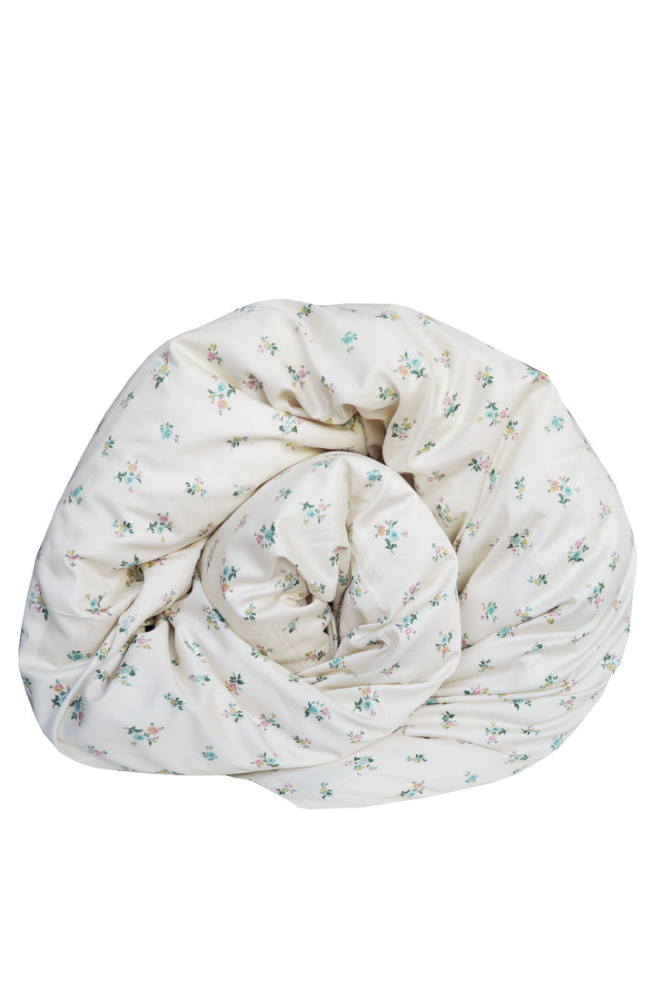 Bridgerton Duvet Set made with Liberty Fabric POSY CORSAGE YELLOW