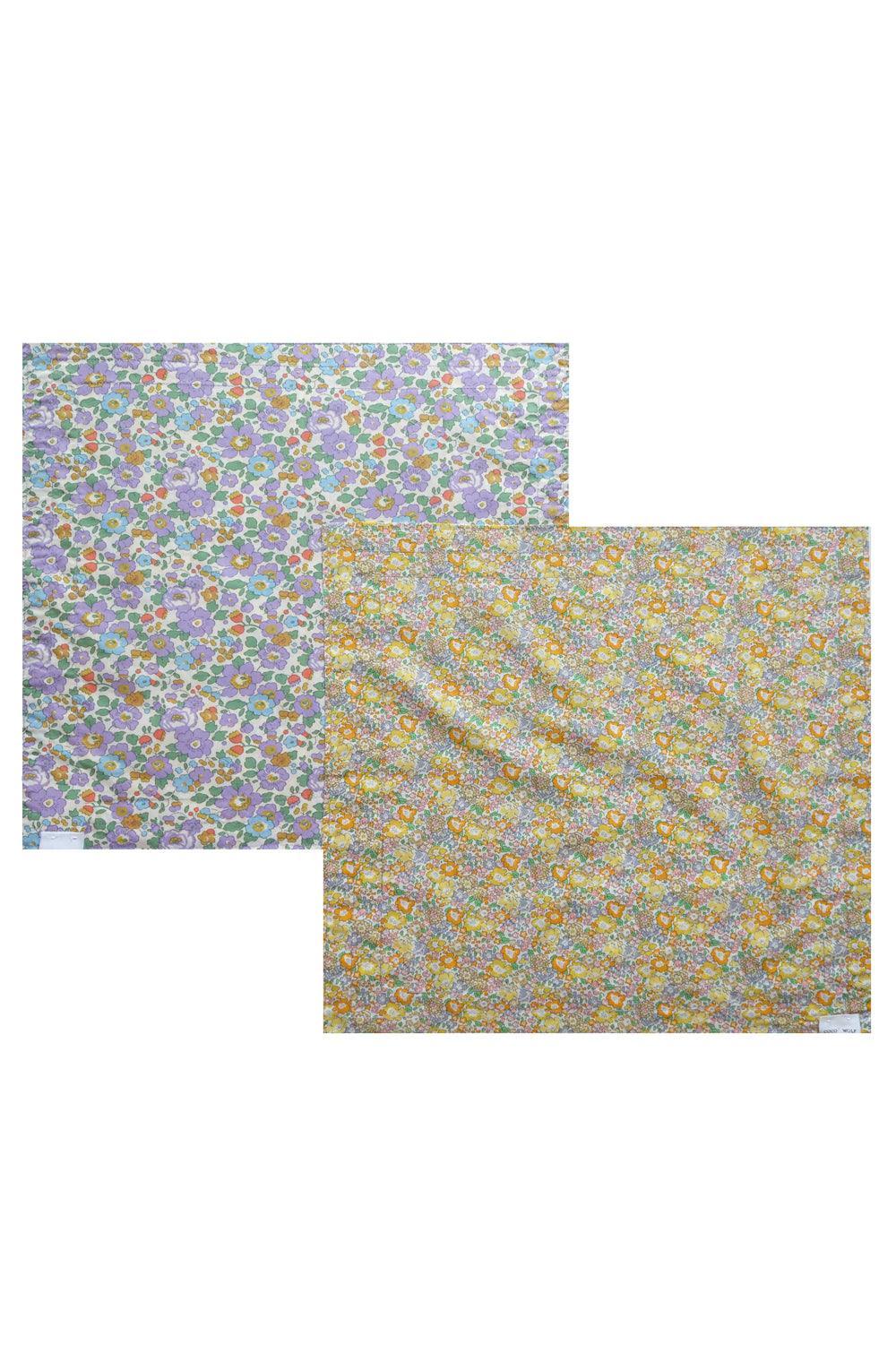 Stitch Napkin Set made with Liberty Fabric MICHELLE & BETSY - Coco & Wolf