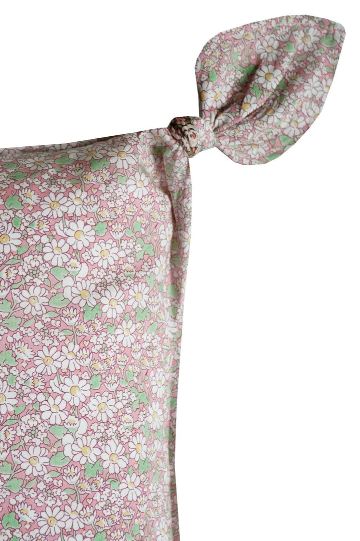 Tie Corner Cushion made with Liberty Fabric ALICE W