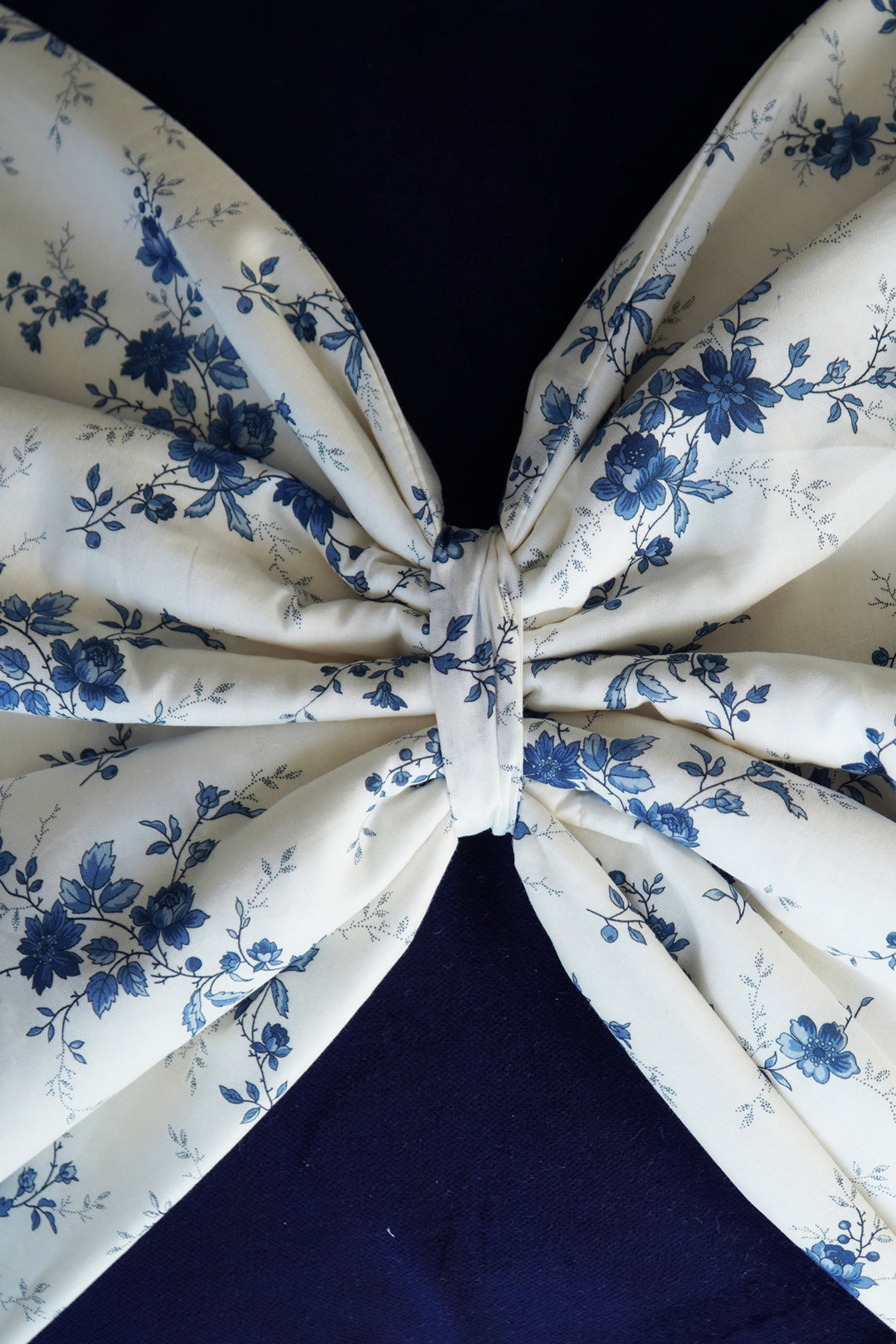 Bridgerton Big Bow Cushion made with Liberty Fabric AMELIE LUISE
