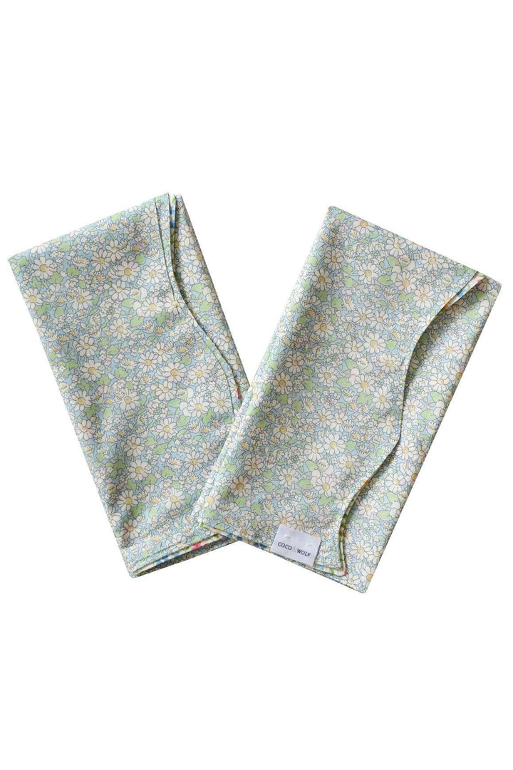 Reversible Wavy Napkin Set made with Liberty Fabric ALICE W & LITTLE MIRABELLE - Coco & Wolf