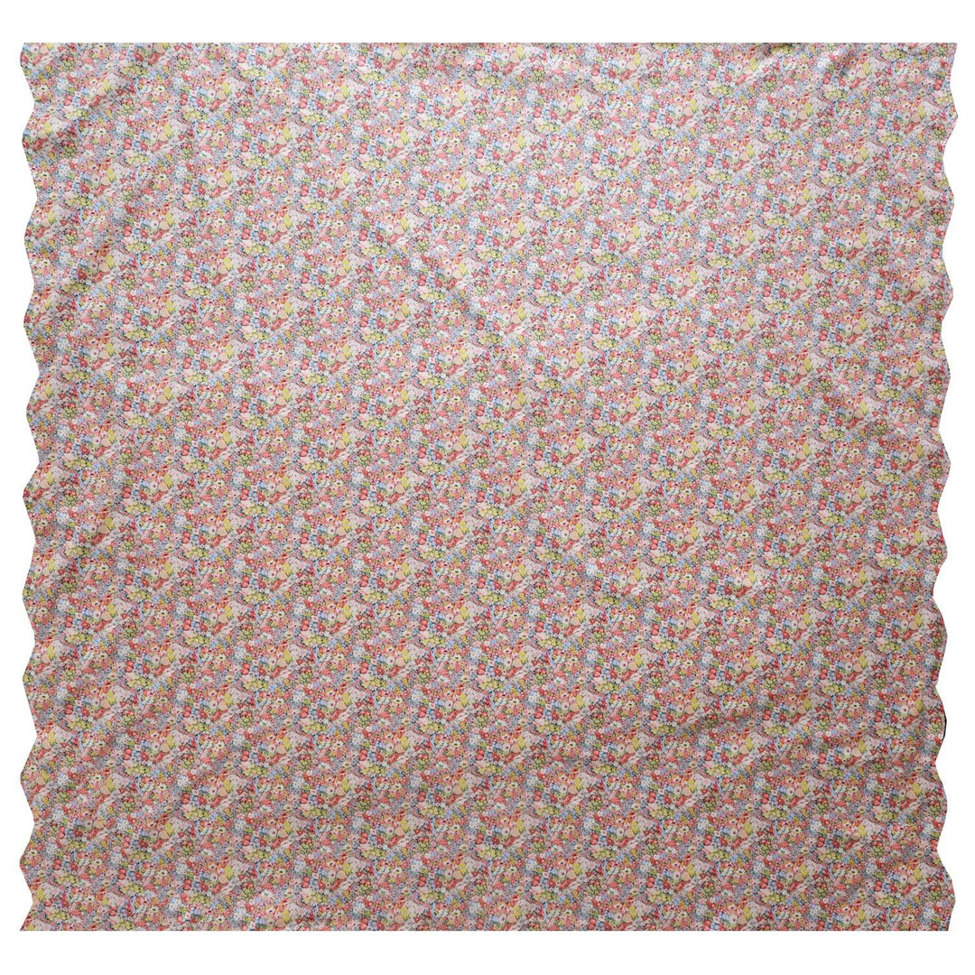Reversible Wavy Tablecloth made with Liberty Fabric THORPE HILL & JUNE'S MEADOW - Coco & Wolf