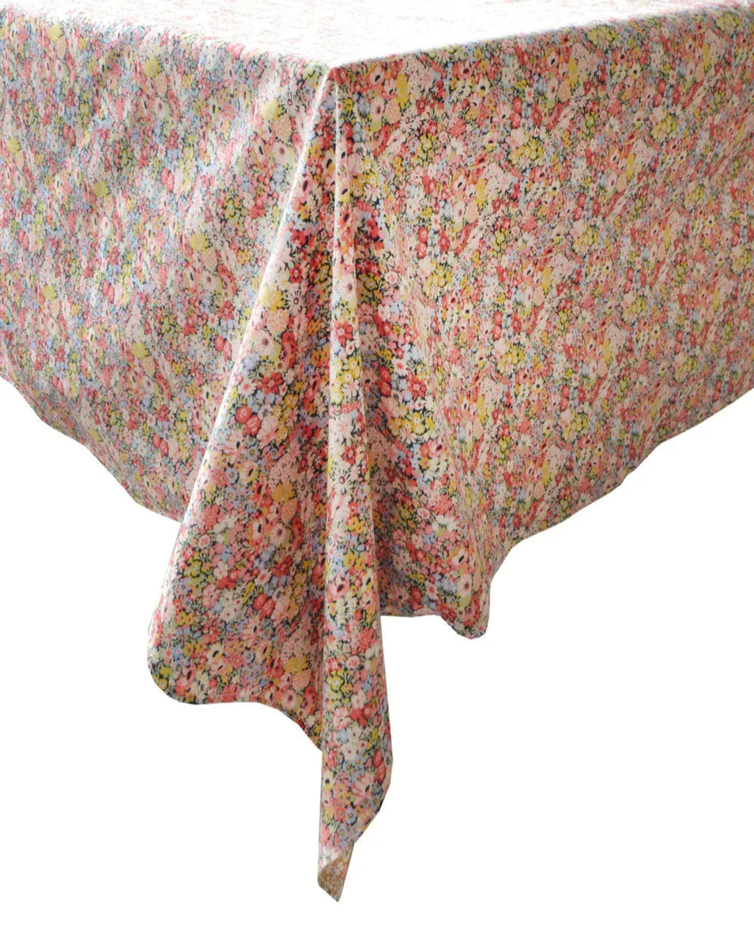 Reversible Wavy Tablecloth made with Liberty Fabric THORPE HILL & JUNE'S MEADOW - Coco & Wolf