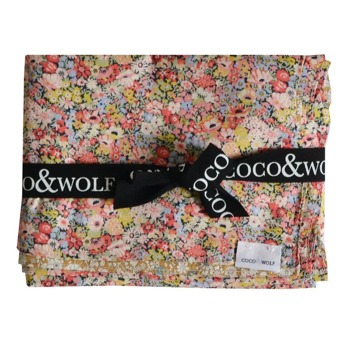 Reversible Wavy Tablecloth made with Liberty Fabric THORPE HILL & JUNE'S MEADOW - Coco & Wolf